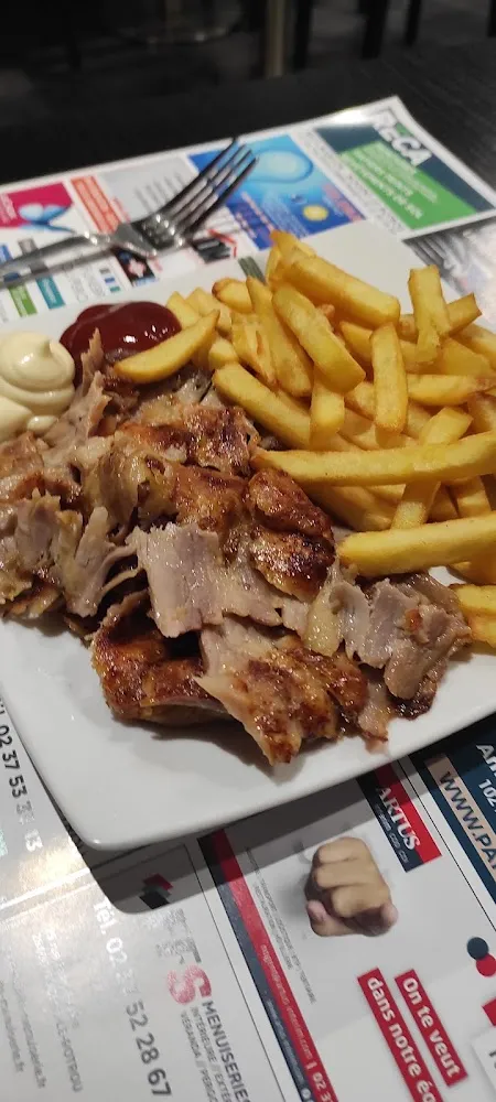 Kebab Complet Frites